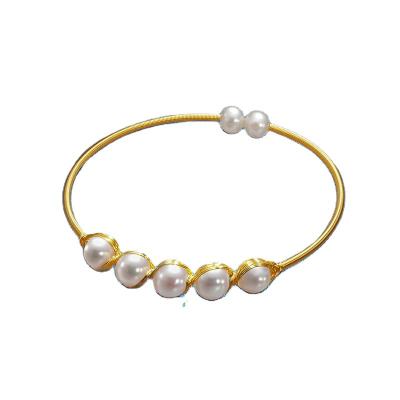 China Eco Friendly Natural Stretch Freshwater Pearl Bracelets For Women for sale