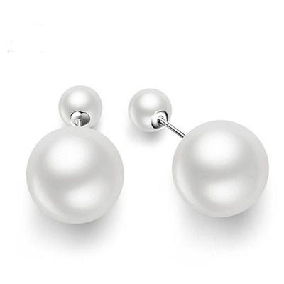 China Fashionable New Arrival Large Freshwater Pearl Earring For Women for sale