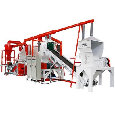 China Radiator Recycling QD-1000A Scrap Radiator Copper And Aluminum Recycling Production Line for sale