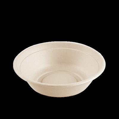 China 32oz Sugar Cane Disposable Biodegradable Bagasse Paper Bowl Compostable Takeout Salad Bowl for sale