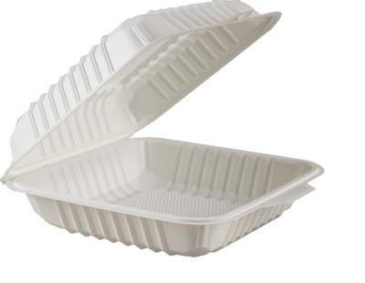 China Biodegradable Cornstarch Disposable Food Container Packaging Boxes for sale