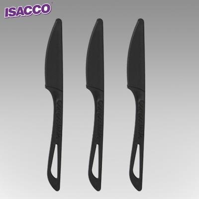 China Logo Knife Compostable Cutlery Customized Disposable Natural Biodegradable Compostable for sale