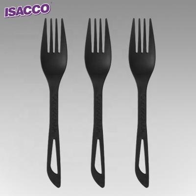 China 6.5 inch disposable eco-friendly biodegradable cutlery, biodegradable fork, compostable fork for sale