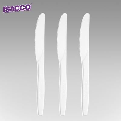 China Disposable Disposable Cutlery With Cornstarch Material Compostable Eco Friendly Knife for sale