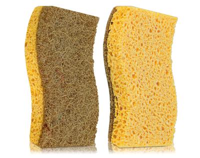 China Viable Cellulose Sponge Sisal Scouring Pad Eco Friendly Cellulose Sponge for sale