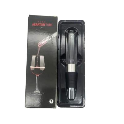 China Red Wine Hot Bottle Aerator Amazon Sale Plastic Quick Aerating Pourer Decanter Wine Aerator for sale