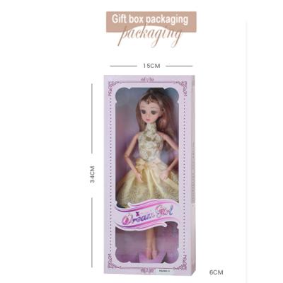 China High Quality Cartoon Toy Fashion Princess Baby Doll With Lovely Clothes Fairy Girl Doll Dress Up for sale