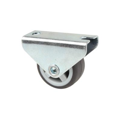 China Top Selling Wood Cabinet Furniture Industrial Board Caster 1.5 Inch Caster Wheel With Plate for sale