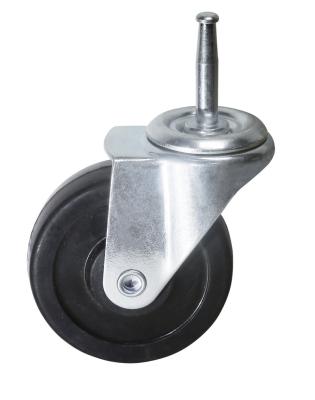 China Small 2 Inch Contemporary Rubber Wheel For Carts Casters Wheels In All Size for sale