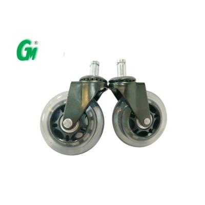 China Modern Roller Blade Wheels For Office Chair Integrated Roller Blade Wheels Office Chair Caster 3inch Ball Bearing 90a For Scooters for sale