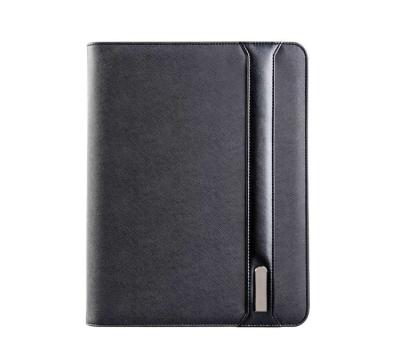 China PU Company Annual Meeting Gift Mobile Power Folder With Multi-layer Storage Bag Can Hold Tablet for sale