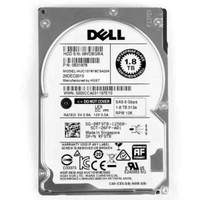 China DELL SAS 1.8TB 10K RPM Hard Disk Drive 2.5 Inch HDD For Server Aluminium Alloy Shell for sale