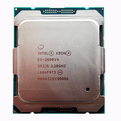 China Intel 2.2GHz Xeon E5 2699 v4 Serverprozessor mit Unterstützung für Virtualisierungstechnologie zu verkaufen