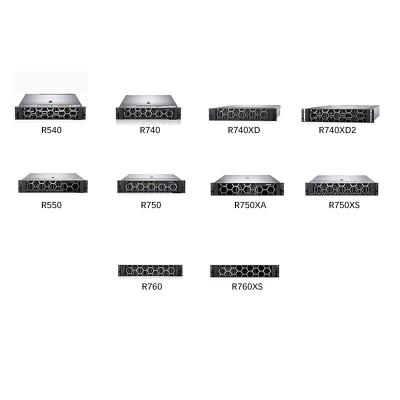 China Poweredge R760 R750 R750xa R550 R740xd2 2U Dual CPU PC Computer Data Center GPU Rack Server for sale