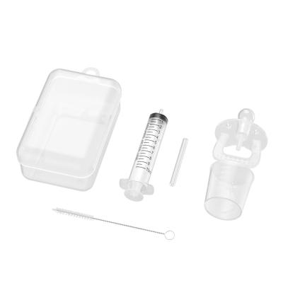 China Eco-friendly Medicine Infant Baby Dosing Syringe Oral Liquid Baby Oral Fluids Dispenser Syringe for sale