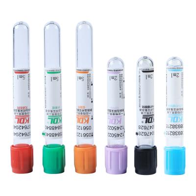 China Medical Edta Tube Plain Activator Vacuum Blood Collection Tube ESR Tube Test/Clot/EDTA Blood KDL Consumables Maker for sale