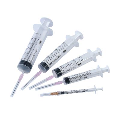 China PP/SS304/Medical silicone oil/medical rupper clog high precision quality syringes disposable medical syringe injection syringe for sale