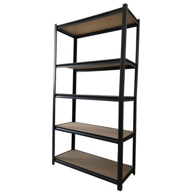 China Customized Corrosion Protection Wholesale Heavy Duty Estantes Metalicos Rivet Rack Boltless Storage Racks Shelf Racking For Garage Home for sale