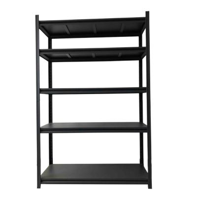 China Corrosion Protection 1800x900x400mm Boltless Storage Rack Metal Tool Stacking Rack Rivet Shop Garage Shelf Steel Shelf for sale