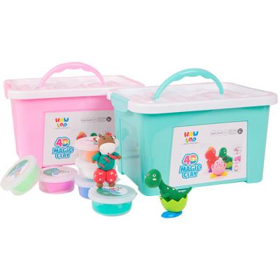 China Factory Direct Supply 36 PCS Air Dry Clay Air Dry Clay, Colorful Kids Modeling Soft Clay With Tools for sale