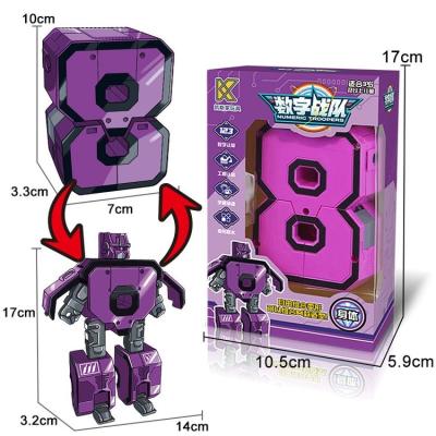 China Professional Lower Price 0-9 Toys 10 Digital Robots Educational Math Toys For Children Learning HTQQ-HD-0002 for sale