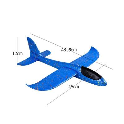 China Factory Direct Sales Kit Wholesale Toys Lightweight Low Price Styrofoam Airplanes Eco-friendly Material Toys for sale