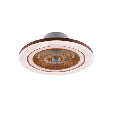 China Hot selling energy-saving environmental protection ceiling and led bedroom light iron acrylic remote control white ceiling fan light for sale