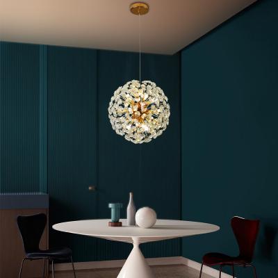 China Beautiful Modern Chandelier Crystal Ball Fixture Minimalist Ceiling Chandelier For Dining Room Living Room Bedroom for sale