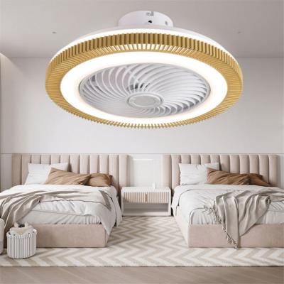 China Modern Led Ceiling Fans Light Energy Saving Environmental Protection And With Remote Control Lighting Home Dining Room Decoration Acrylic for sale