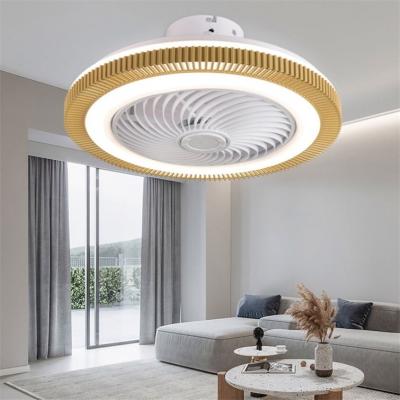 China Hot Sale Environmental Protection Energy Saving And Decor Luxury Acrylic Blade Indoor Ceiling Fan Light With Remote Control Fan for sale