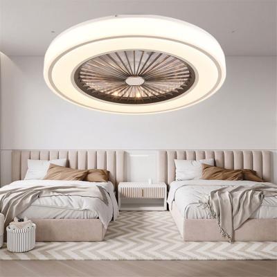 China Decorative Remote Control Led Ceiling Fan Lights 36W 220V 3 Energy Saving Environmental Protection OEM Custom Color for sale