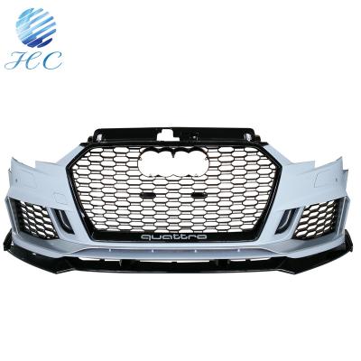 China ORIGINAL FACTORY PRICE WHOLESALE FRONT BUMPER FOR AUDI A3 WITH RS3 STYLE for sale