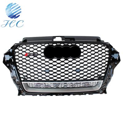 China RS Style FOR AUDI A3 FRONT BUMPER GRILL BLACK RS STYLE FOR AUDI A3 2013-2015 for sale