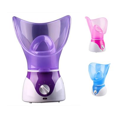 China Portable Mini Electric Nano Face Sauna Private Label Spa DEEP CLEANING Nasal Facial Steamer for sale