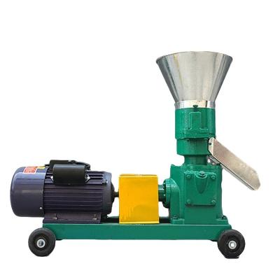 China Small Farm Use Flat Die Pellet Mill 9kL 200 Kg Poultry Feed Making Machine In Nigeria for sale