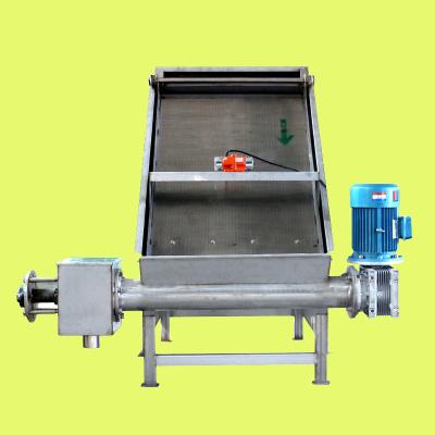 China Oblique Type Dry And Wet Separator Of Fertilizer Animal Waste In Breeding Plant for sale