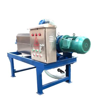 China farms chicken manure drying machine and manure water separator machine for pig for sale