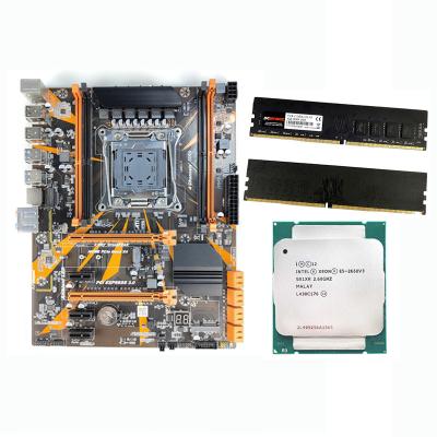 China X99 Mainboard Memory CPU Kit E5 2620 CPU V3 DDR4 RAM 8GB Motherboard Desktop Kit for sale