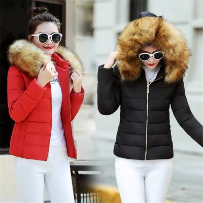 China Fashion waterproof women's winter jacket warm women's long jacket with thickened sweater women's jacket for sale