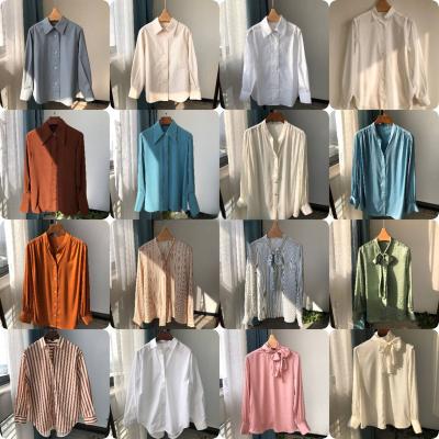 China High Quality Women's Anti-pilling Shirt Office Sleeved Fashionable Long Shirt for sale