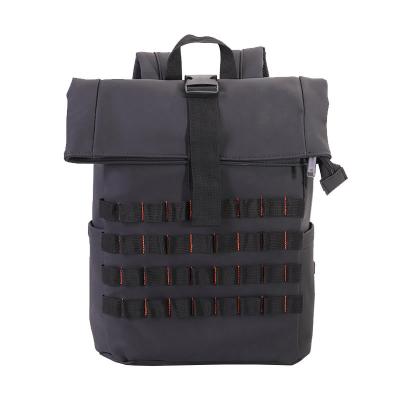 China Wholesale waterproof PU fashion fuctional backpack bagpack leather school bag for men for sale