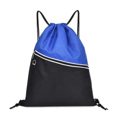 China Factory wholesale original cheap 210d polyester backpack drawstring sports personal care polyester custom promotional drawstring bag for sale