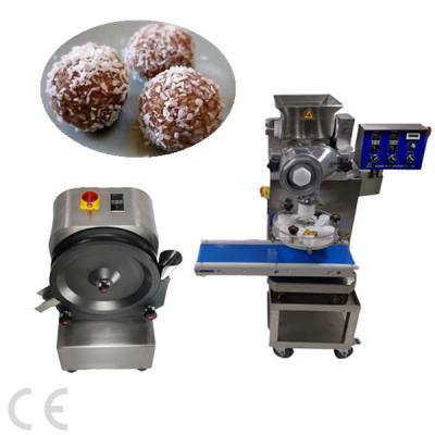 China Hotels Date Small Ball Roller Machine Protein Ball Cutter Rounder Dough Ball Machine for sale