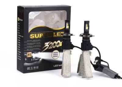 China 3200lm CSP Led Headlight DC 12V-24V Heat Dissipation Solution Copper Belt for sale