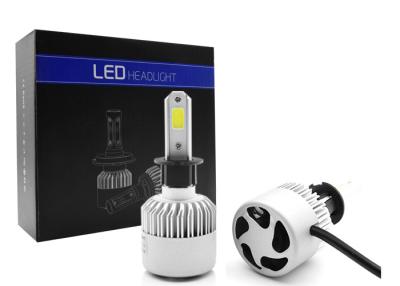 China 360 Degree COB LED Headlight Bulbs 72 Watt 8000LM S2 H3 LED Headlight Kits for sale