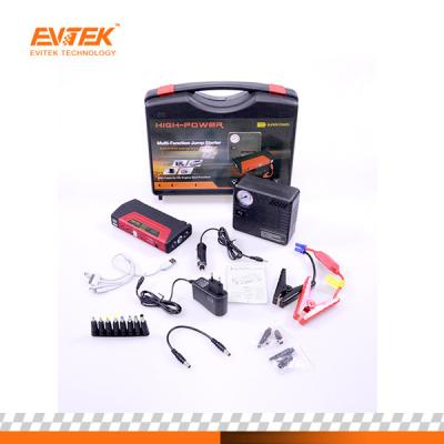 China Evitek 50800 Mah-de Aanzetpak van de Autosprong met Optianl-Luchtcompressor Te koop