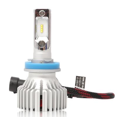 China Hohe Helligkeit PHI-ZES bricht Auto-Glühlampen der LED-Scheinwerfer-Lampen-T8 H4 30W ab zu verkaufen