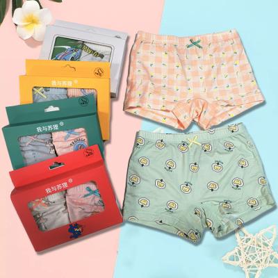 China 100% Cotton Fashion News Girl Briefs Cute Underwear Children Lovely Breathable Cartoon Panties for sale