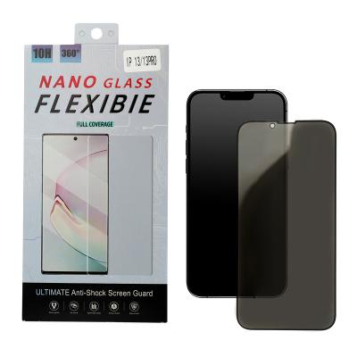 China Cell phone Somostel vidrio templado para 2.5D nano celulares curved tempered glass HD Anti-spy screen protector glass mica for cell phone for sale