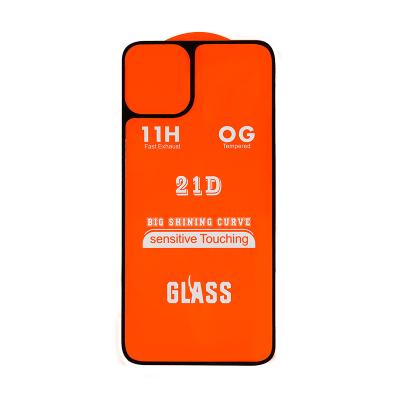 China Camera Somostel China Full Covered 11H Vidrio Templado 21D Front LCD Back Cover Tempered Glass Screen Protector Film For Iphone 13 14 for sale